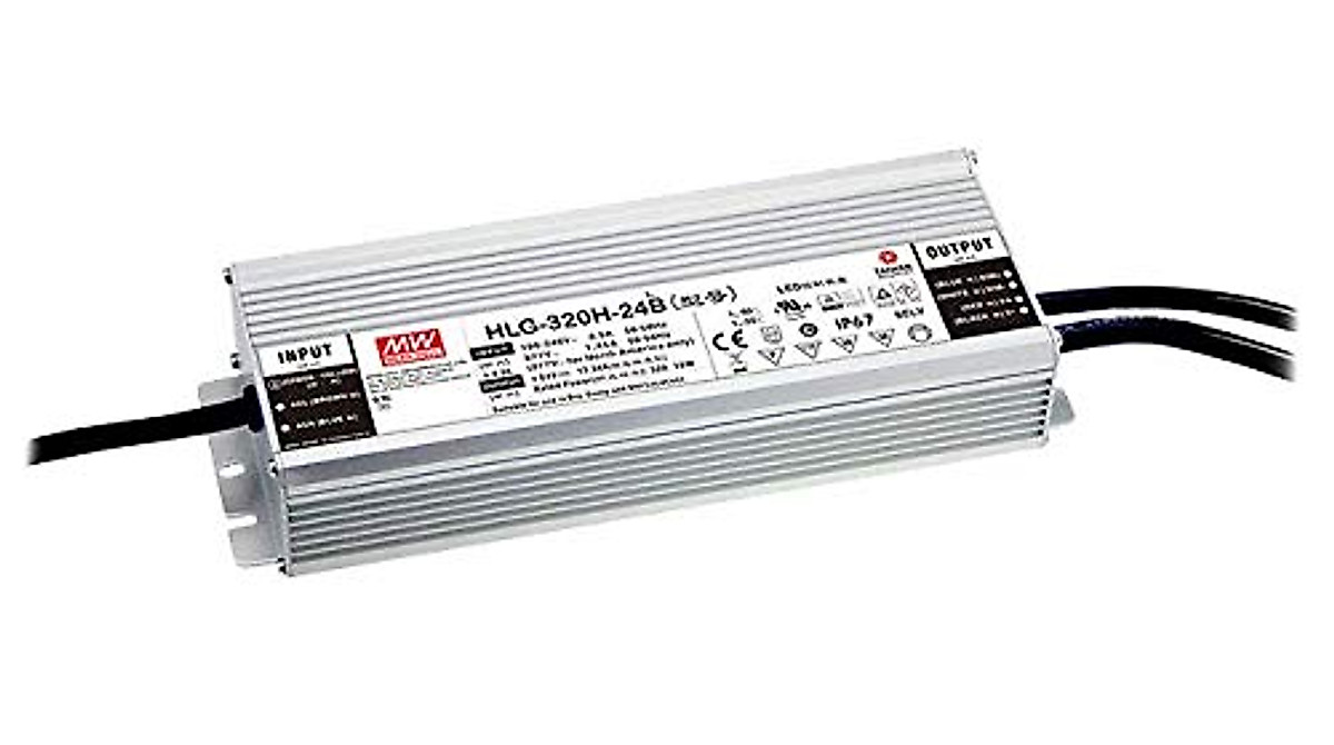 MEAN WELL HLG-320H-48B 320W LED Driver with 3-in-1 Dimming