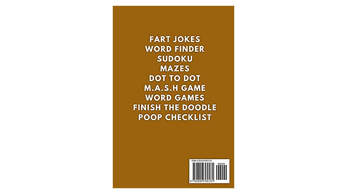 Funny Bathroom Activity Book: Laugh While You Poo