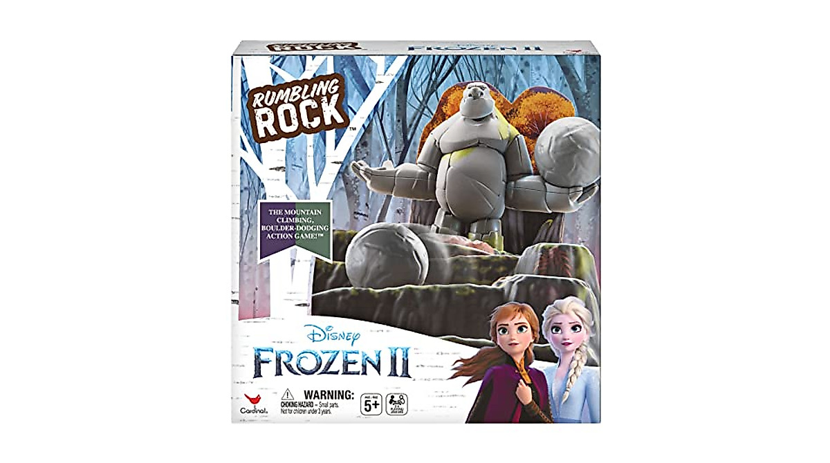 Play Disney Frozen 2 Rumbling Rock Game with Family Fun