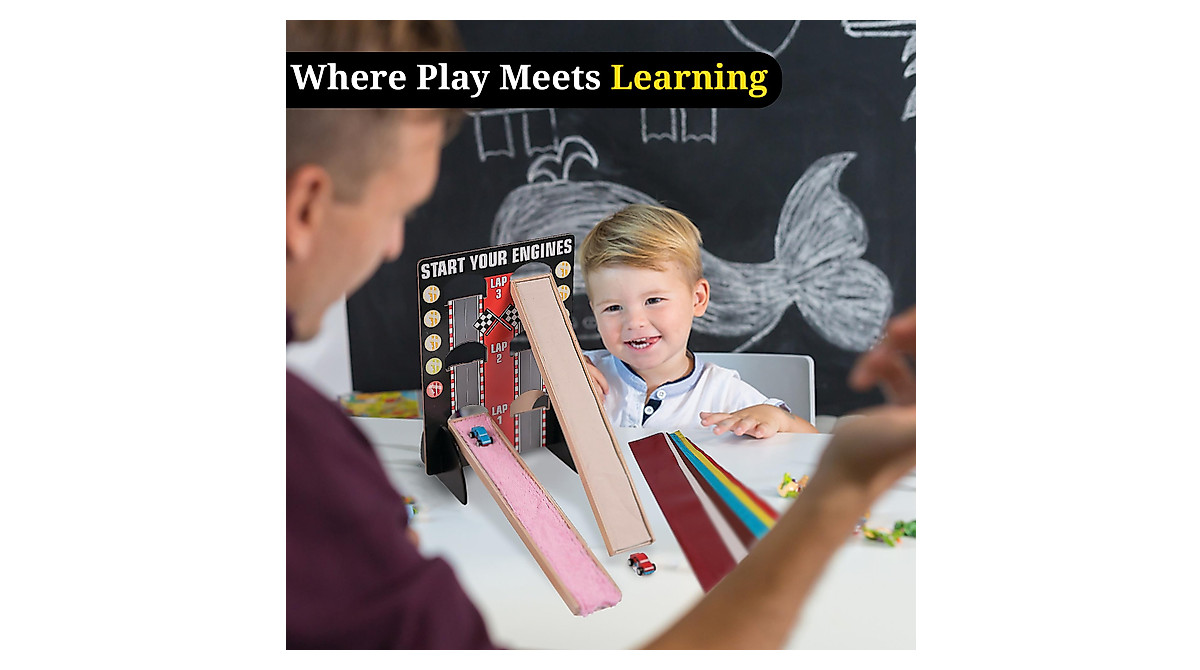 STEM Motion & Friction Activity - 21 Pieces for Kids