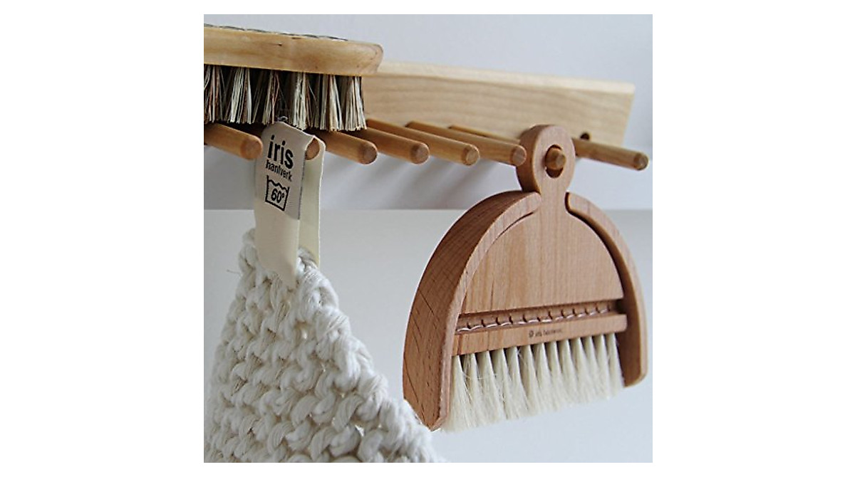 Iris Hantverk Birch Wood Wall Rack - 7 Hooks