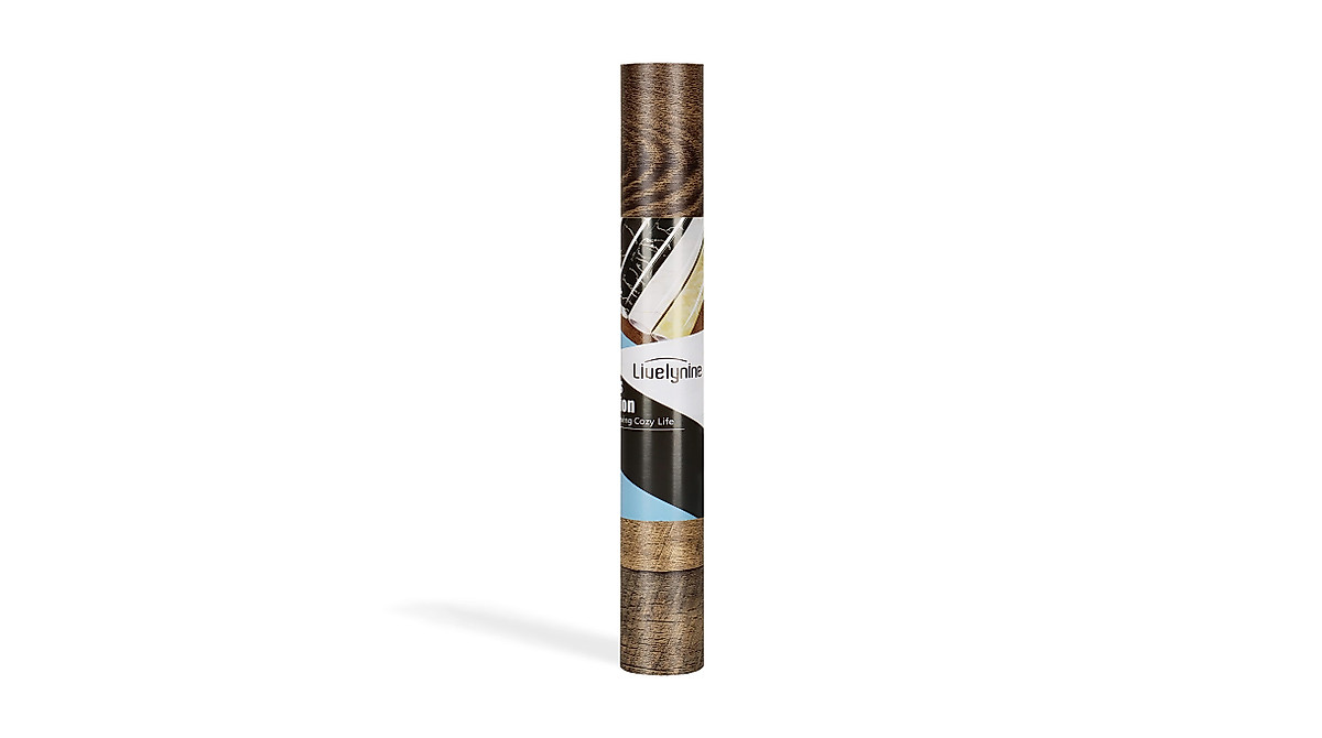 Livelynine Wood Contact Paper 15.8x394 Waterproof Peel & Stick Vinyl