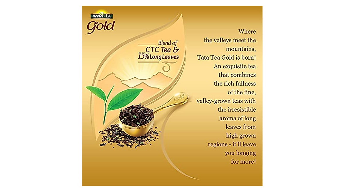 Tata Tea Gold Premium Black Tea 500g - Rich Aroma & Taste