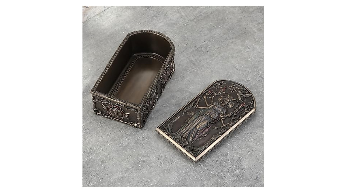 Hecate Triple Goddess Trinket Box by Veronese Design