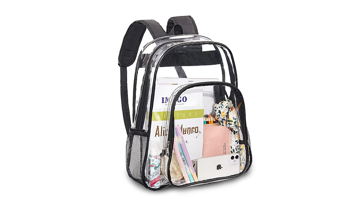 Stadium Approved Clear Mini Backpack for Concerts & Travel