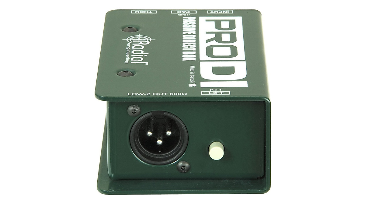 Radial ProDI Passive Instrument Direct Box with Custom Transformer