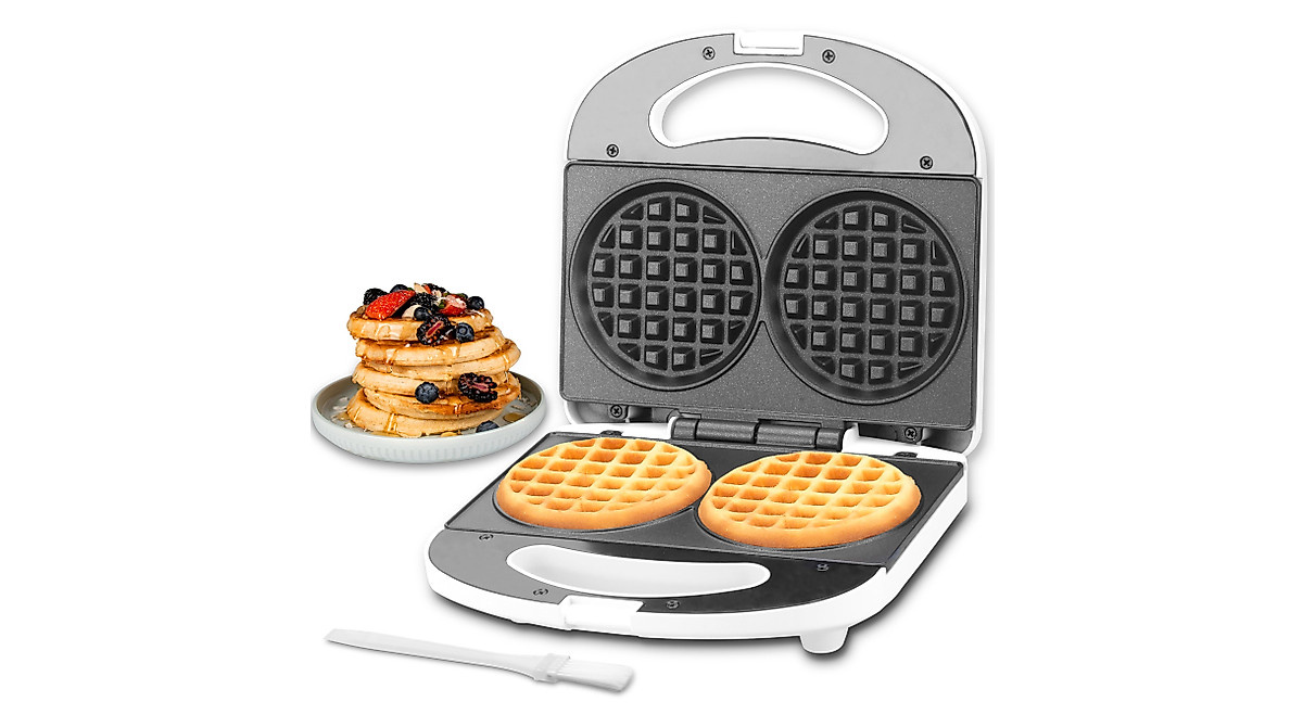 SugarWhisk Mini Waffle Maker - Quick & Easy Waffles