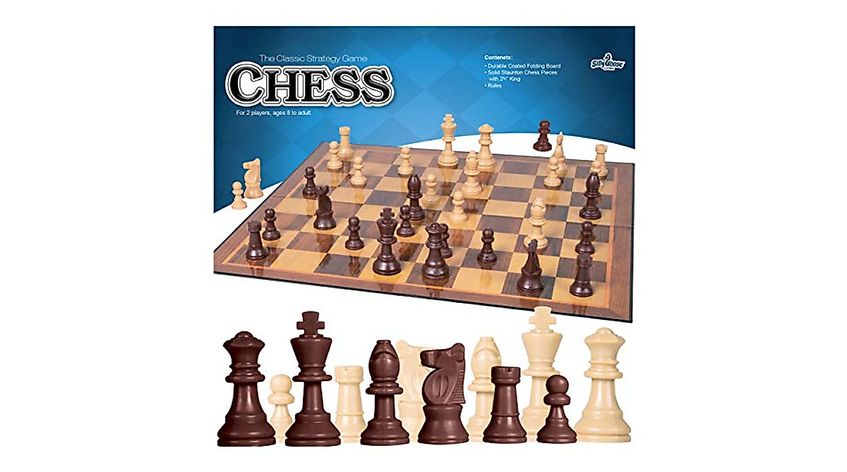 Silly Goose Games Folding Chess Set | Travel & Family Board Game