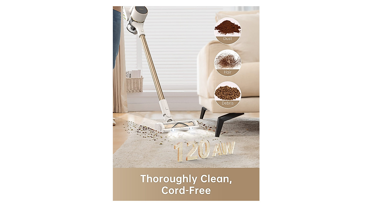 DREAME R10 Cordless Vacuum | Powerful & Versatile Cleaning