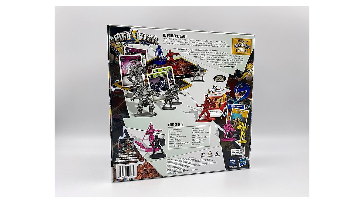 Power Rangers: Heroes of The Grid Shattered Grid Expansion