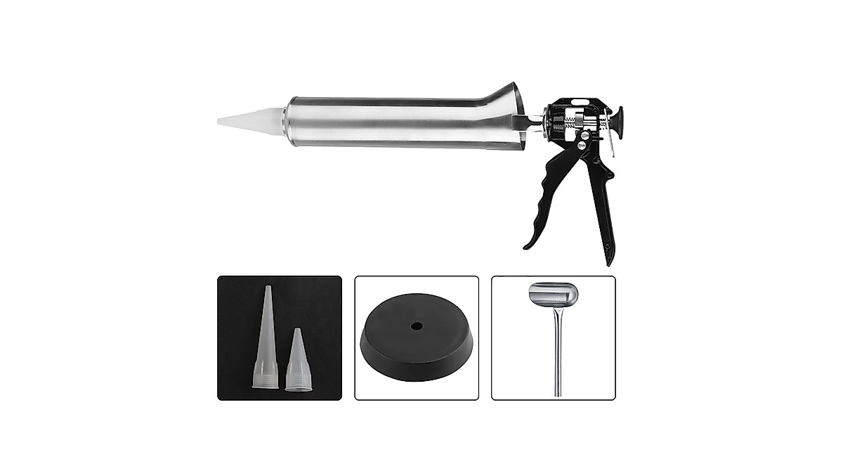 Fydun Stainless Steel Caulking Gun for Tile and Cement Grouting