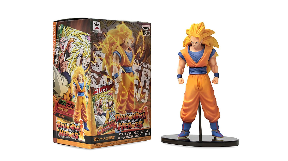 Banpresto DBZ Dragon Ball Heroes Goku Action Figure | Limited Edition