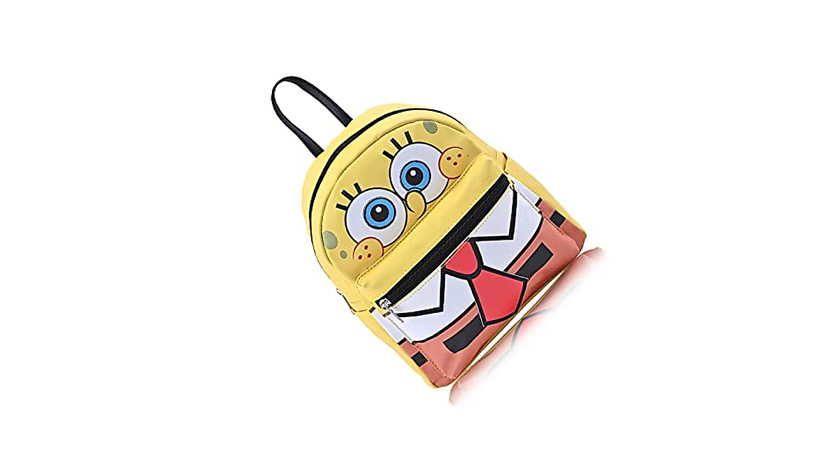 Stylish SpongeBob SquarePants Mini Backpack - 10 Inch