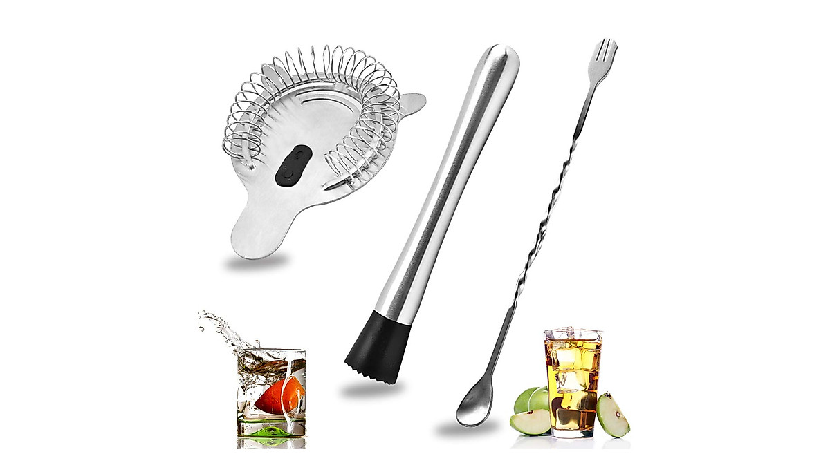 SENHAI Cocktail Muddler Set: Mix Like a Pro at Home