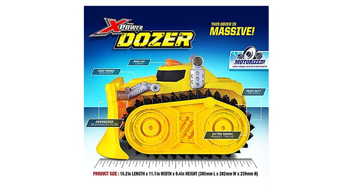 Xtreme Power Dozer Toy Truck – All-Terrain Fun for Kids
