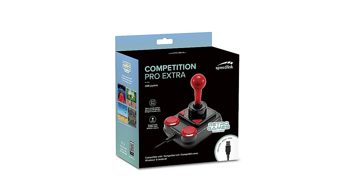 SPEEDLINK Competition PRO EXTRA USB Joystick - Retro Gaming