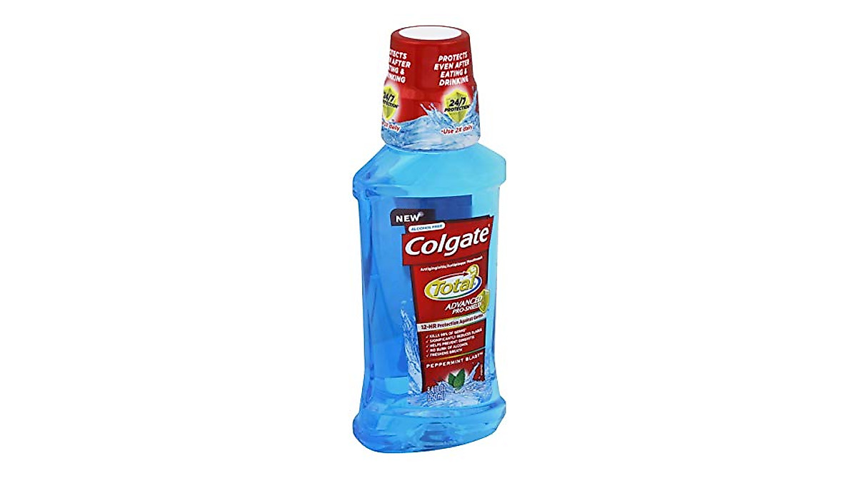 Colgate Total Advanced Mouthwash - Peppermint Blast