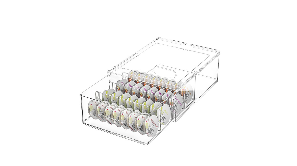 Refrigerator Storage Drawer for Bartesian Cocktail Pods - Stackable ...