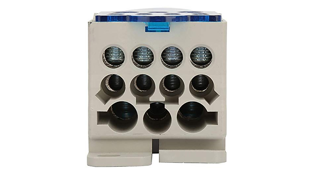 LANTRO JS 400A Power Distribution Box - Heavy Duty Din Rail Terminal