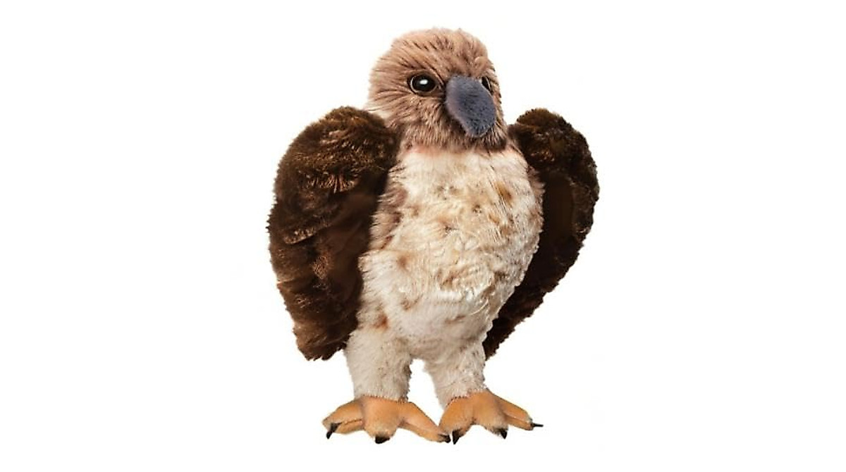 Douglas Orion Red-Tailed Hawk Plush - Cuddly Companion