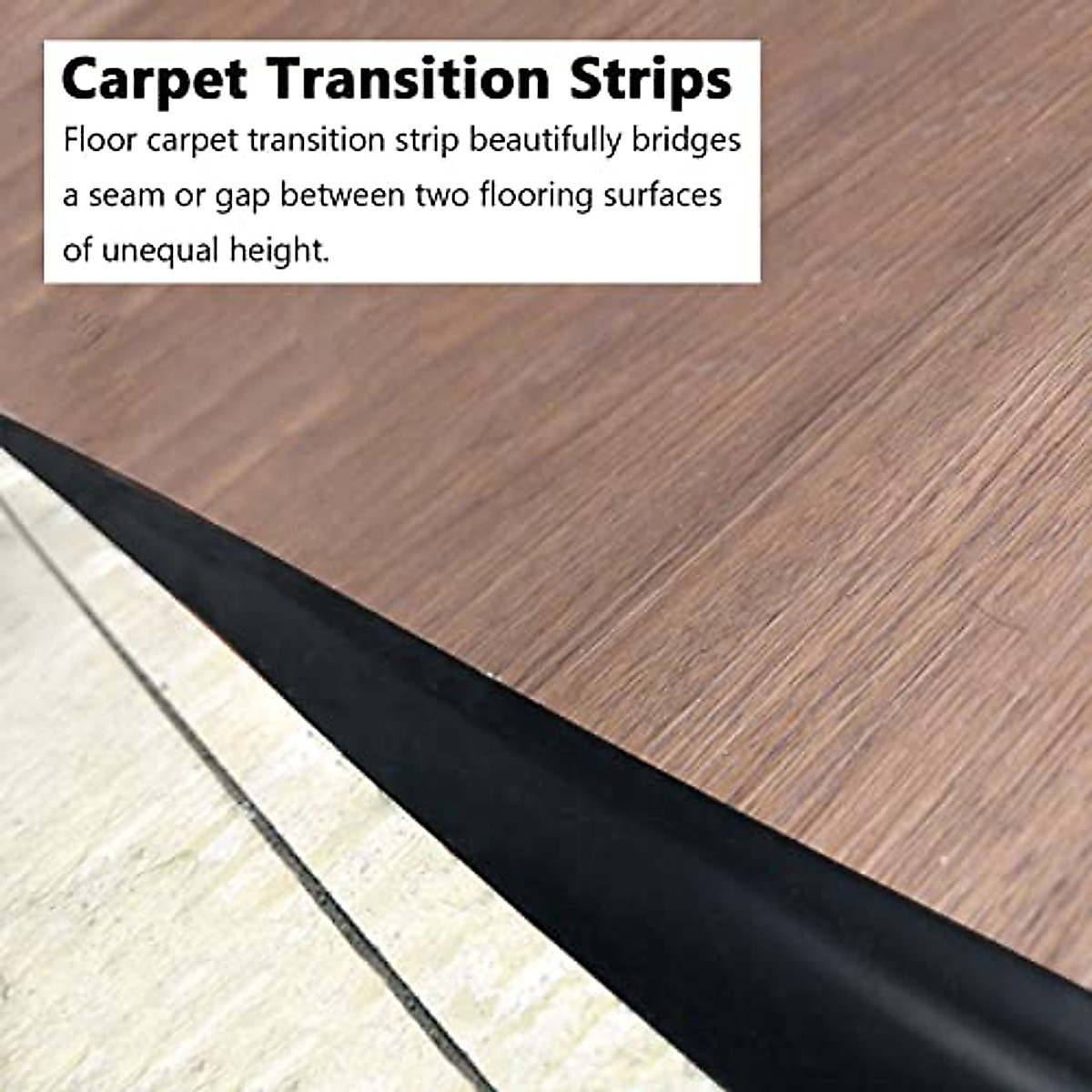 Heavy-Duty PVC Floor Transition Strip for Seamless Doorway Transitions