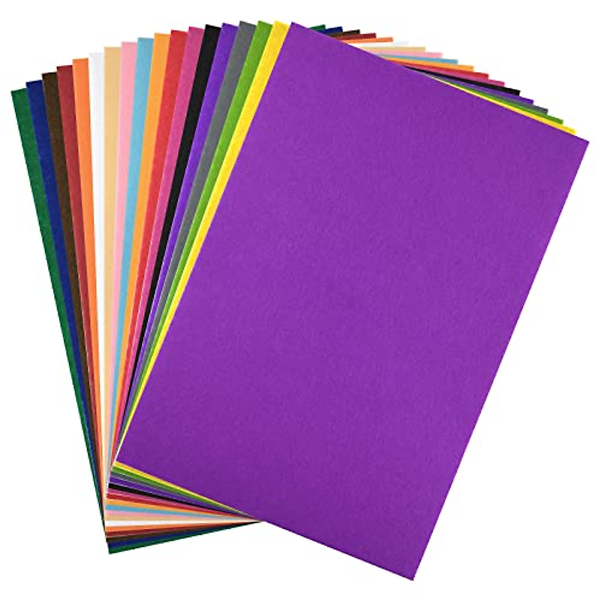 MIAHART 18 Pcs Felt Fabric Sheets for DIY Crafts & Sewing