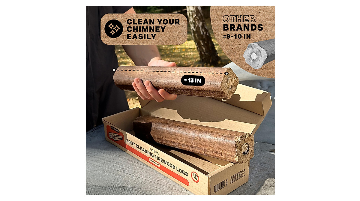 Chimney Cleaning Logs - Efficient Creosote Remover