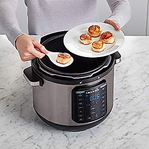 Crock-Pot 8-Quart SCCPPC800DS XL Express Programmable Slow Cooker – Black Stainless