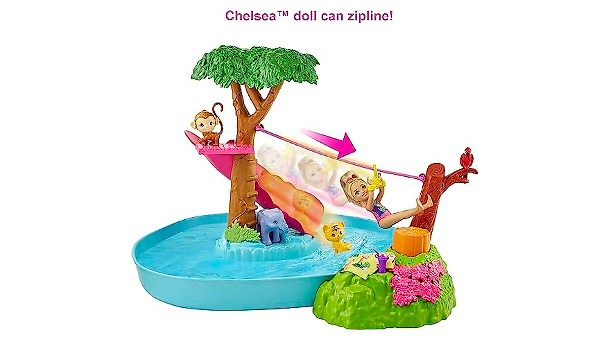 Barbie Chelsea Splashtastic Pool Surprise Playset