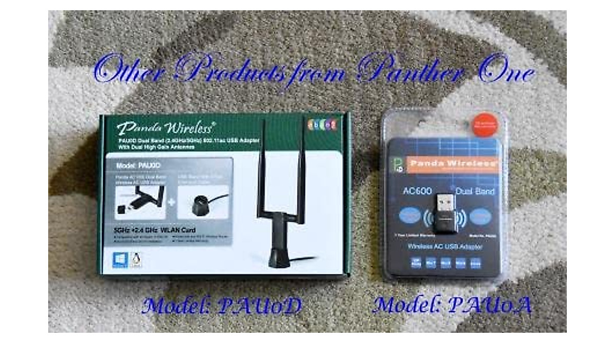Panda Wireless 150Mbps USB Adapter – Fast Wi-Fi for Windows & Linux