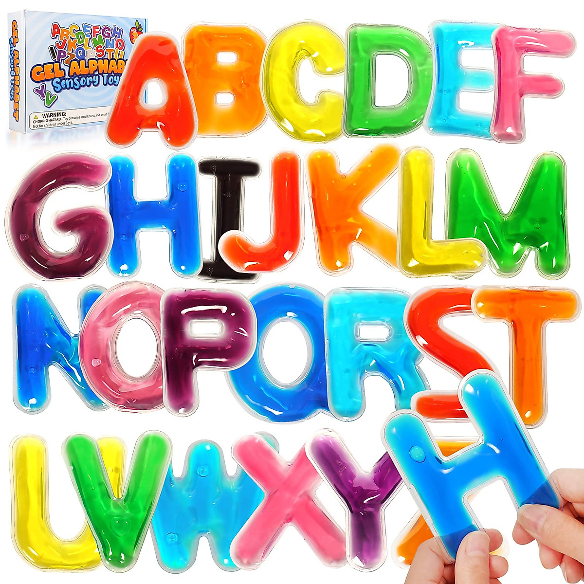 Learning Sensory Toys for Kids - ABC Alphabet & Stress Relief Fidget Toy