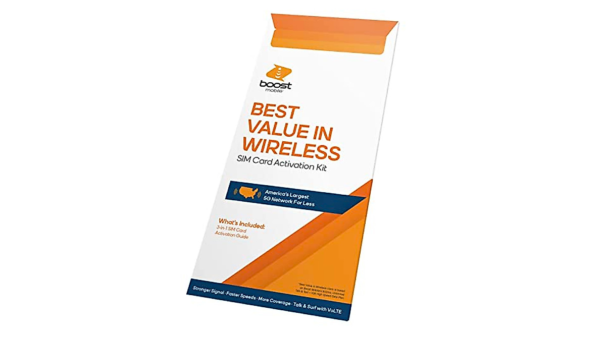 Boost Mobile SIM Card Kit - Activate Your Phone Today