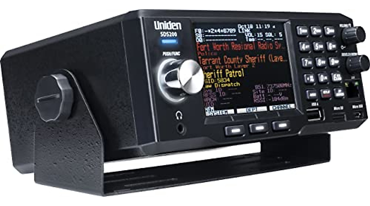 Uniden SDS200 Digital Trunking Scanner - Advanced Radio Monitoring