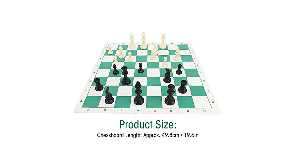 Portable 2-in-1 Chess and Checkers Travel Set