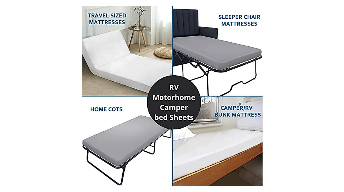 Luxury RV Bunk Sheet Set - 48