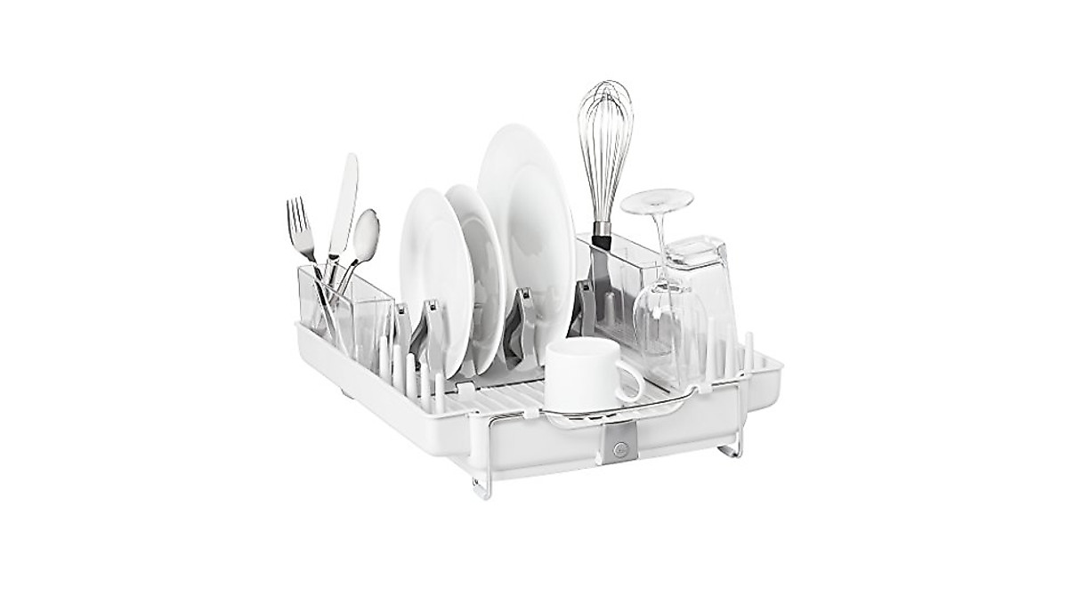 OXO Good Grips Foldaway Dish Rack – Space-Saving & Versatile Drying