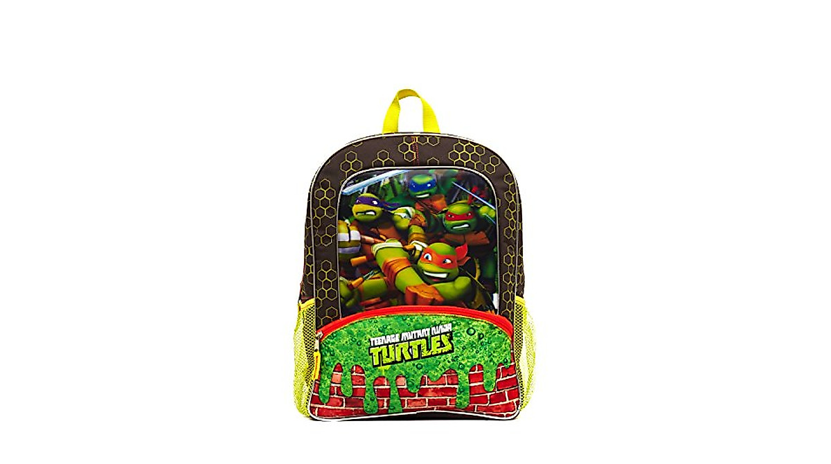Teenage Mutant Ninja Turtles Lenticular Green Slime Backpack - 16"