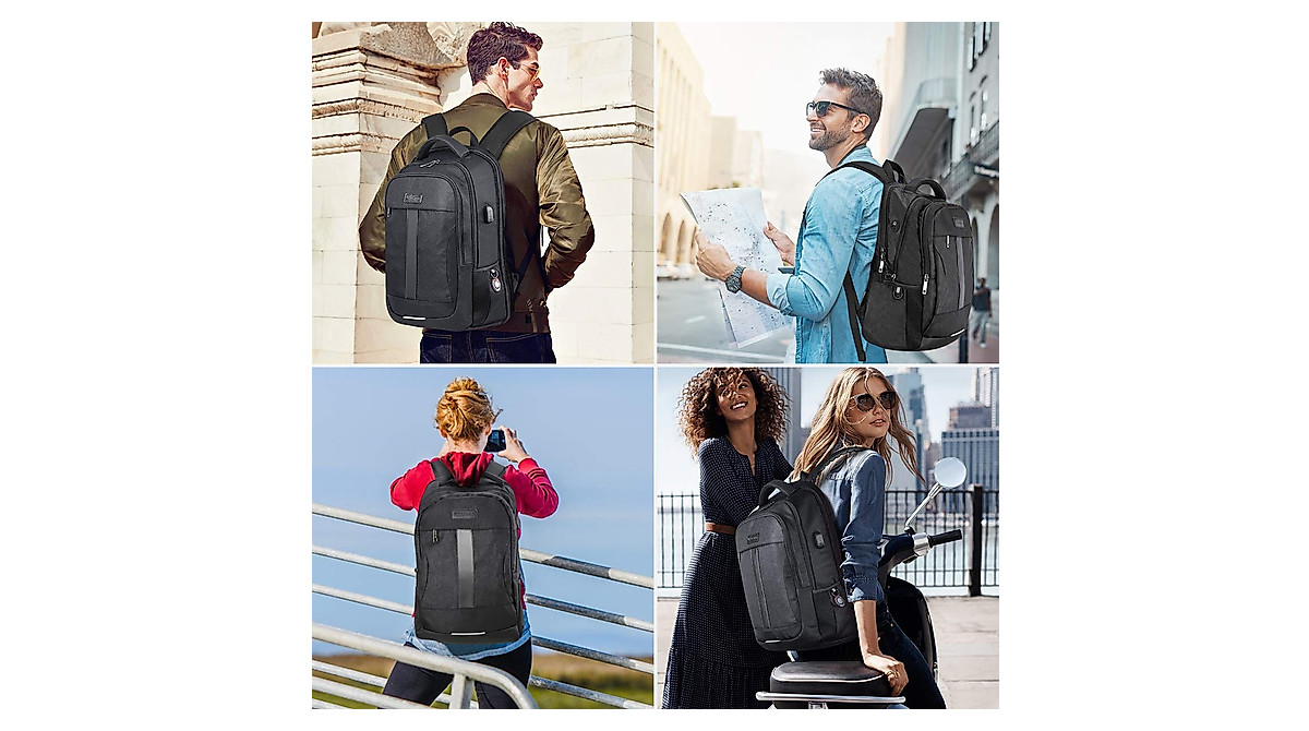 Sosoon Laptop Backpack 15.6-17.3 Inch Water-Resistant & Anti-Theft