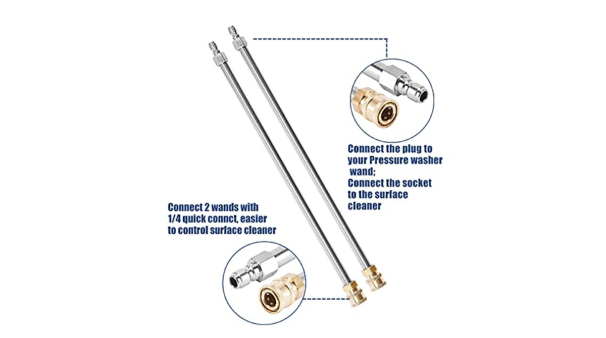 RIDGE WASHER 16-Inch Pressure Surface Cleaner for Power Washers