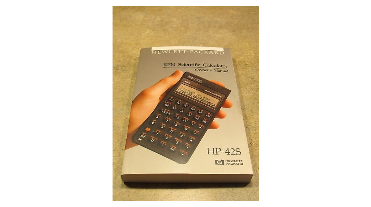 HP 42S RPN Scientific Calculator - Vintage Classic for Professionals
