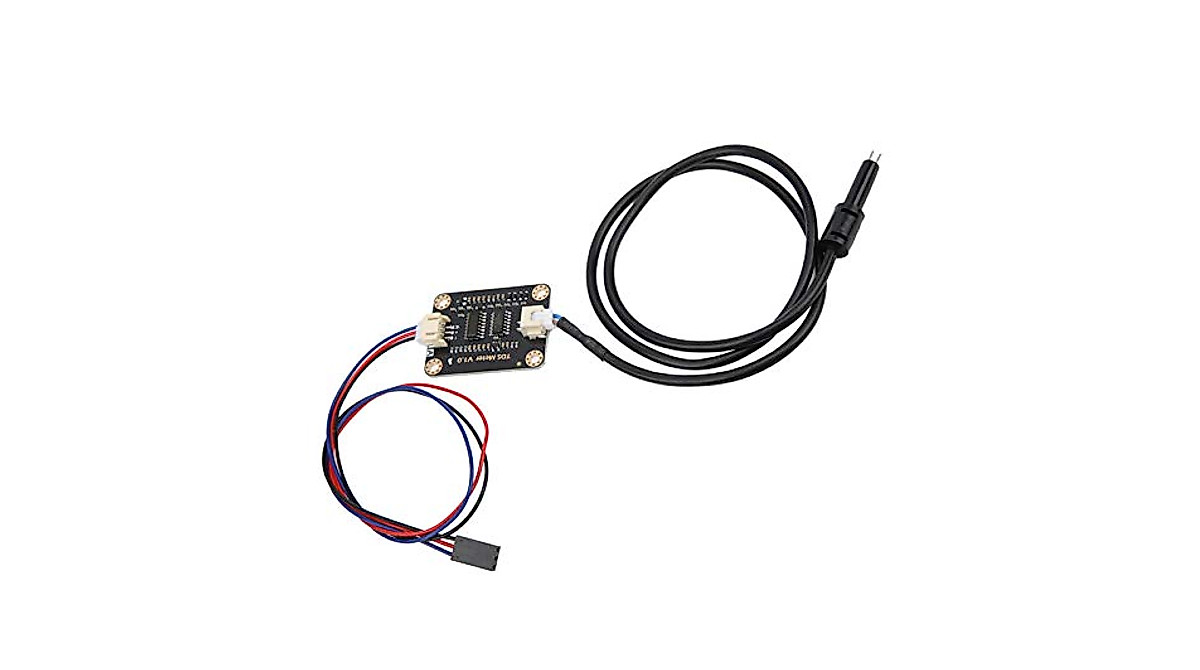 Water Conductivity Sensor for Hydroponics & Home Use