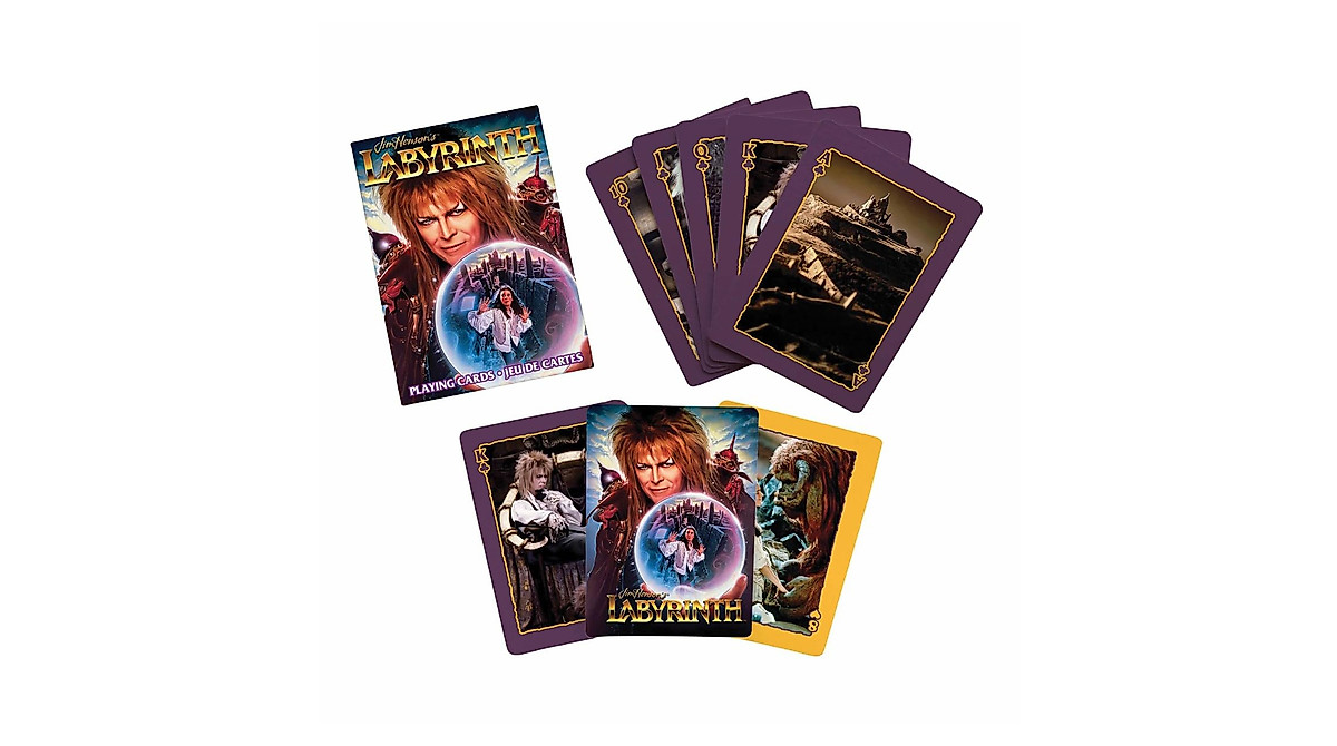 AQUARIUS Gremlins Playing Cards - Gremlins Themed Deck Of Cards For Your Favorite Card Games - Officially Licensed Gremlins Merchandise & Collectibles - Poker Size With Linen Finish