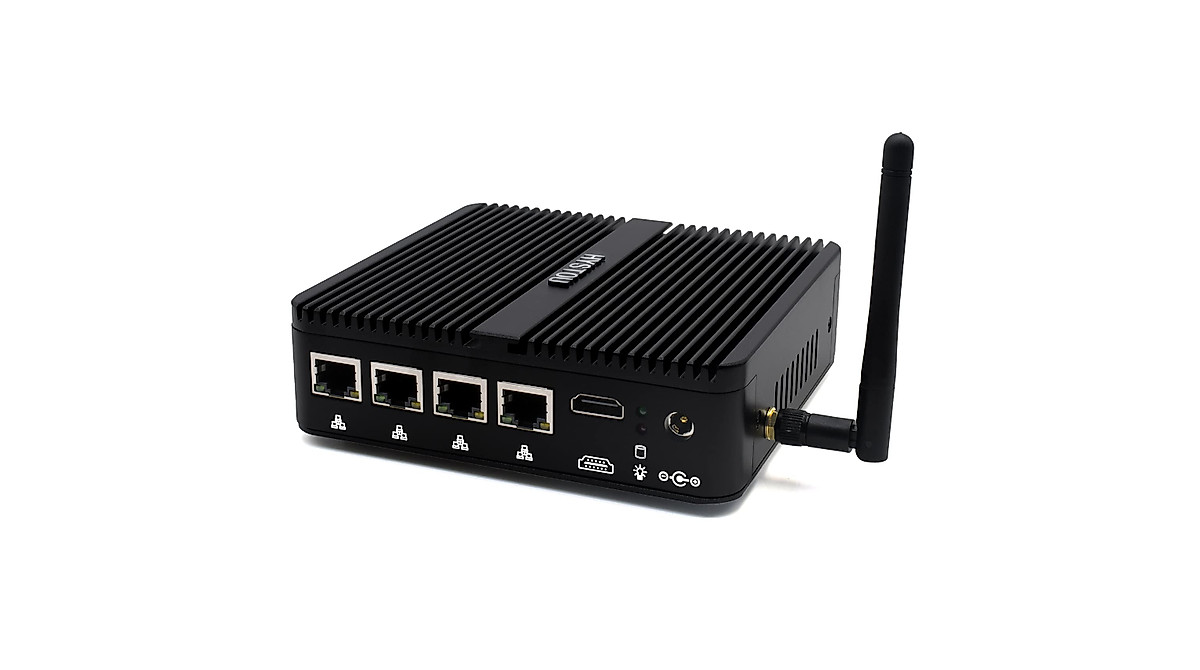 HYSTOU Mini Industrial Computer - Fanless Celeron Setup