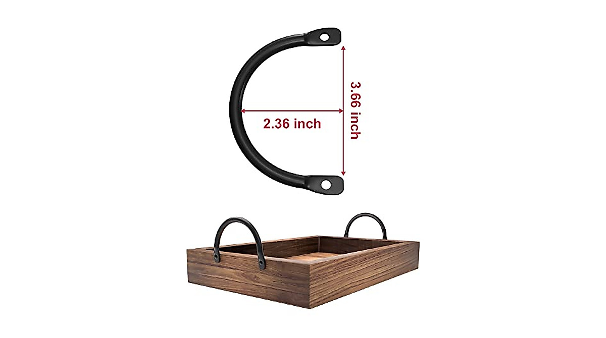 Metal Serving Tray Handles - Durable, Easy to Install Handles for ...