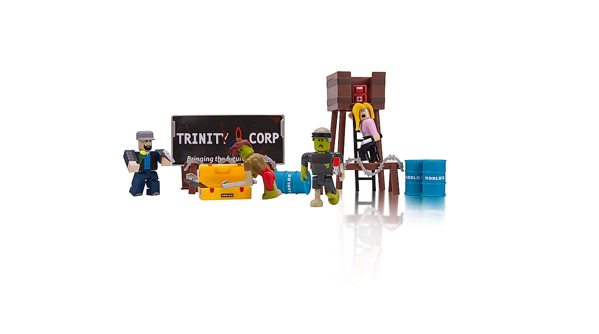 Roblox Zombie Attack Playset - Exclusive Virtual Item