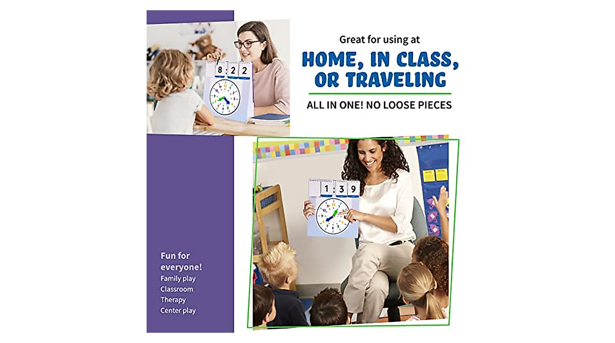 SPARK INNOVATIONS Learning Clock - Teach Time Easily