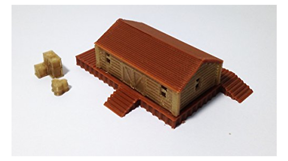 Outland Models N Scale Freight Depot for Railways