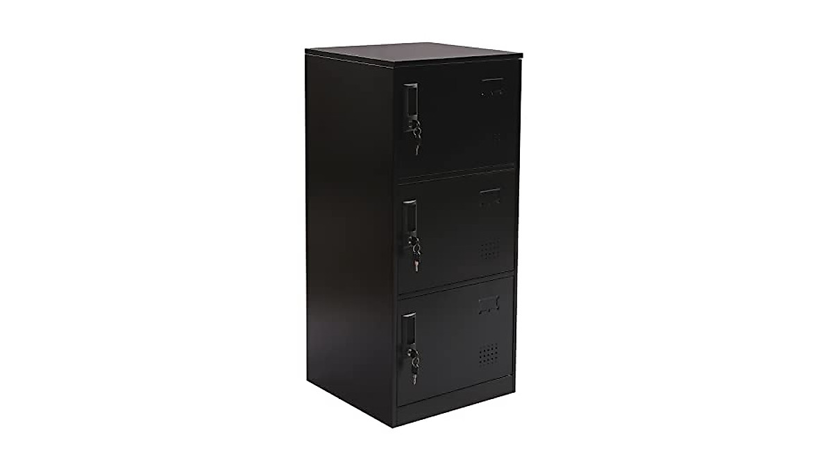 Stackable Metal Locker Cabinet - Secure and Spacious