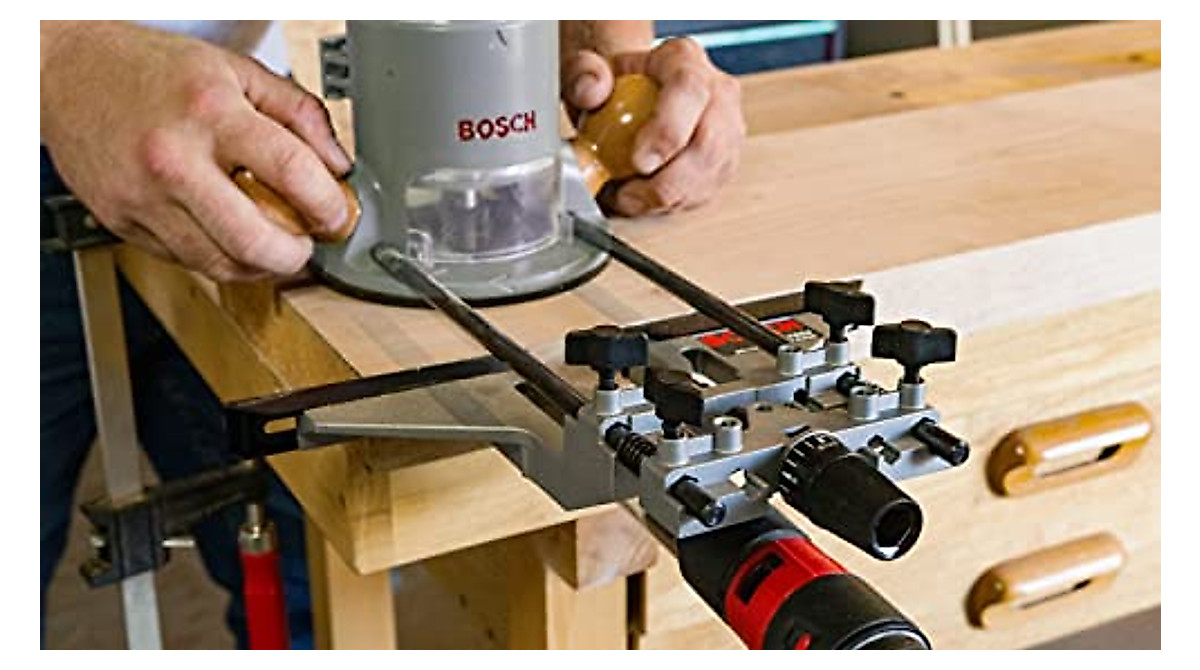 BOSCH RA1054 Router Edge Guide with Dust Extraction | Precise & Versatile