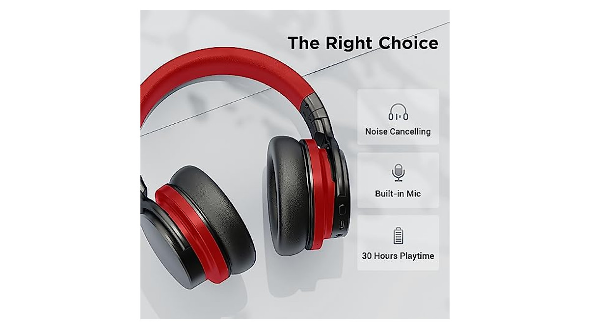 Tapaxis E7 Active Noise Cancelling Headphones